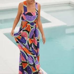 NEW ANTHRO* “The Piper Bandeau Maxi Dress”